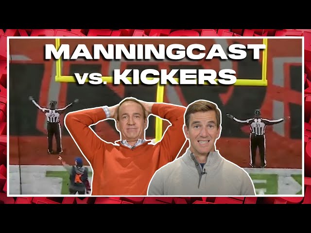 ManningCast vs Kickers | Monday Night Football with Peyton & Eli