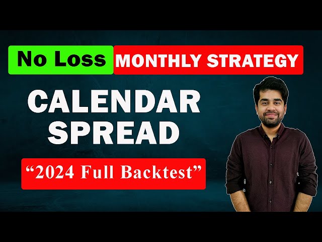 Monthly Calendar Spread Strategy || English Subtitle