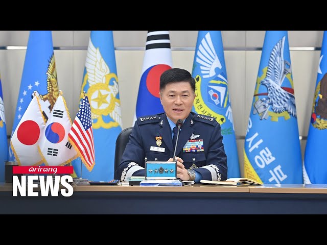 S. Korea, U.S., and Japan strengthen defense ties in first virtual meeting of air chiefs