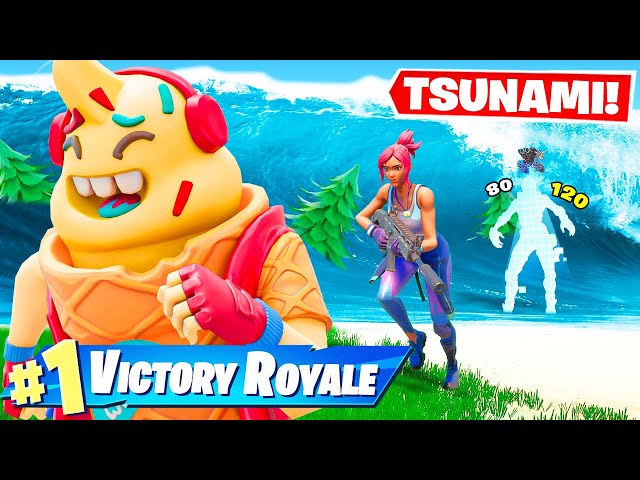 REN Voor De TSUNAMI In FORTNITE!