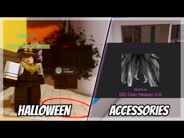 Checking Out The New Updates and Using Robux to Spin for Rare Accessories on This Roblox JOJO Game!