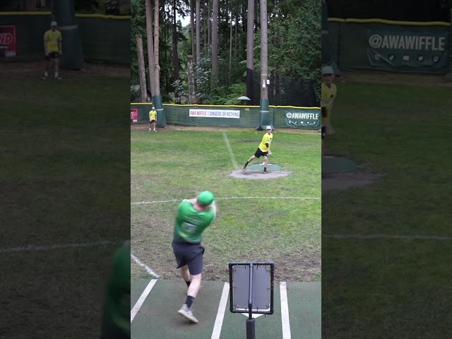 Could You Make This Catch?🤯 #dingersornothing #wiffleball #baseball #shorts