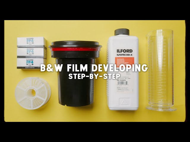 A Complete & Easy Guide to Develop B&W Film at Home (how I started)