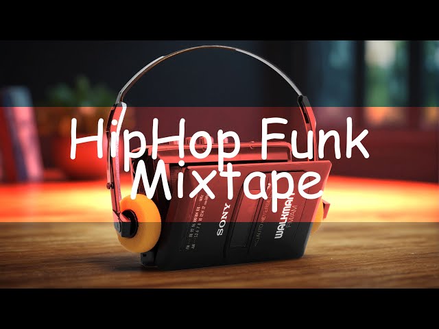 Vintage HipHop Funk 📼 🎵 Mixtape for 80s Walkman Vibes