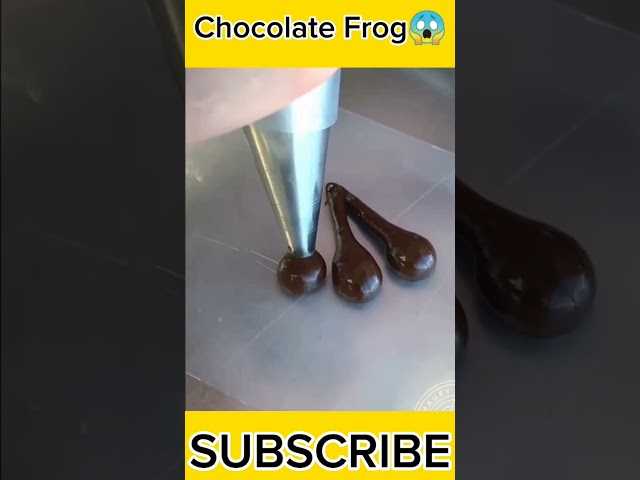 Chocolate Frog😱 This Is Unbelievable🤯 #viral #shorts #ytshorts @AmauryGuichonChef