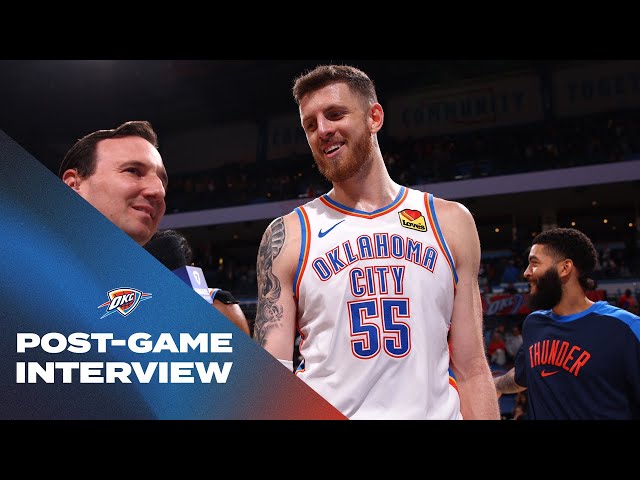 ❝Did what we were supposed to do.❞ | Thunder vs Trail Blazers Postgame Interview | November 20, 2024