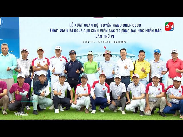 CLB HANU đặt mục tiêu top 5 giải Golf cựu sinh viên đại học miền Bắc