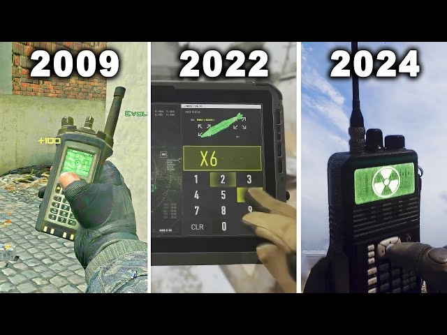 Evolution of Nuke in Call of Duty Games (2009 - 2024)