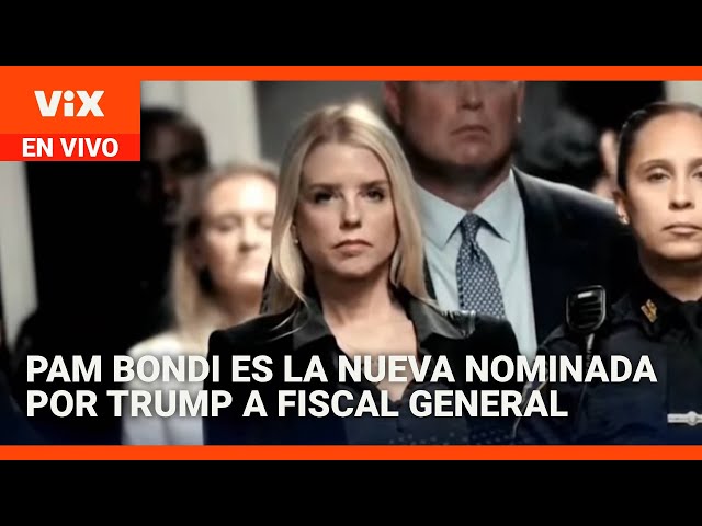 Pam Bondi es la nueva nominada por Trump para ser fiscal general | Noticias Univision 24/7