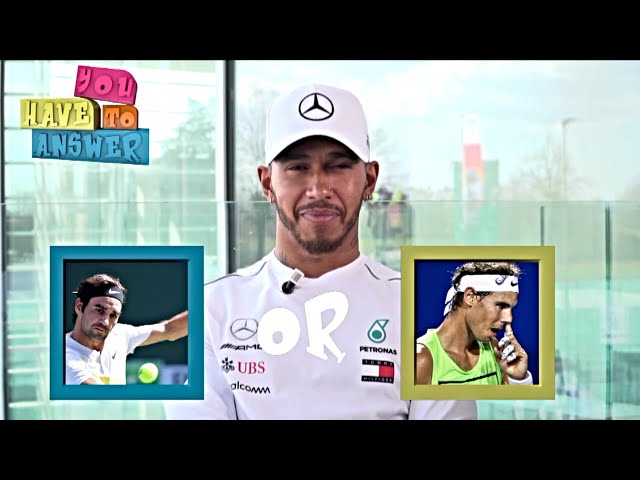 Federer or Nadal? Zidane or Messi? Lewis Hamilton plays ‘You Have To Answer’ | F1 2020