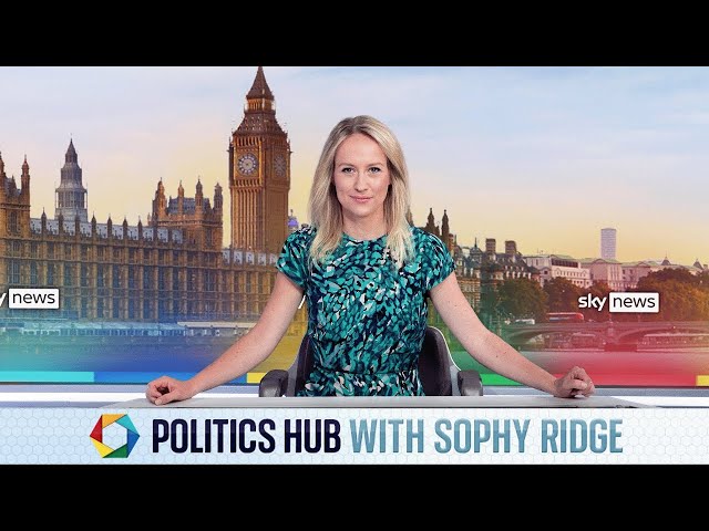 Politics Hub with Sophy Ridge | Nadine Dorries talks to Sky News