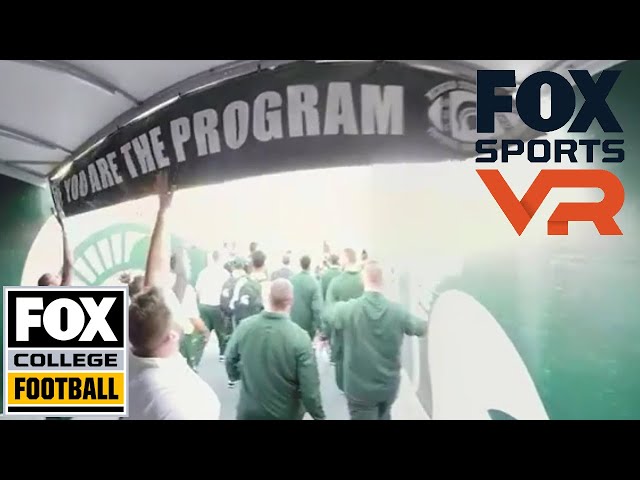 Traditions at Michigan State | 360 VIDEO | FOX COLLEGE FOOTBALL