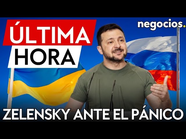 ÚLTIMA HORA | Zelensky ante el pánico en Ucrania: “Los nervios y la escalada benefician a Rusia”