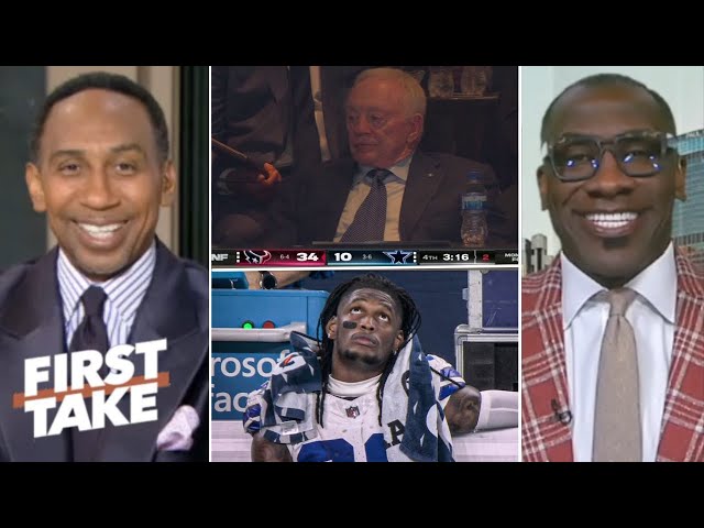 FIRST TAKE | Dem Boyz are doomed until Jerry passes away! - Shannon on Cowboys' ugly loss to Texans