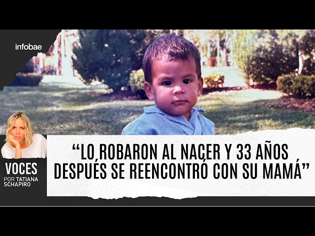 Lo robaron de los brazos de su madre al nacer y 33 años después se reencontraron