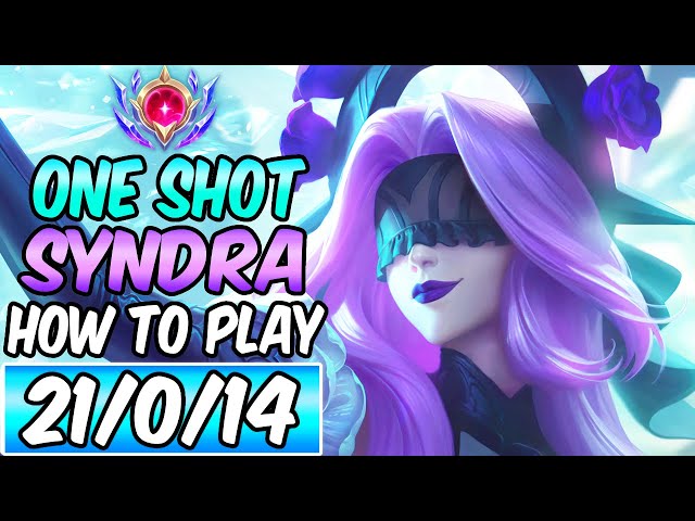 S+ HOW TO PLAY & CARRY WITH SYNDRA MID GUIDE - FULL ONE-SHOT | Best Build & Runes  League of Legends