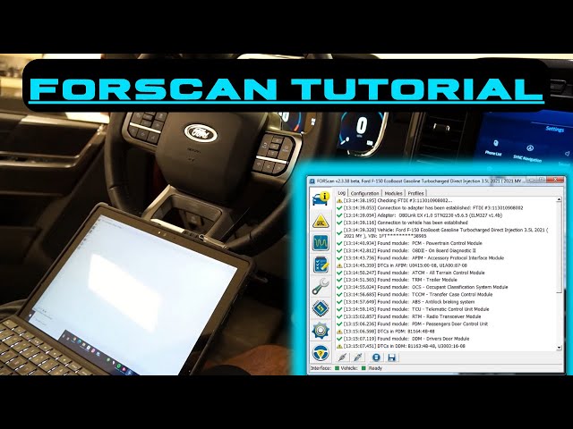 How To Use FORScan (Instructional)