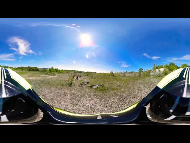 360° pov Playing in Door County ( moto trials )