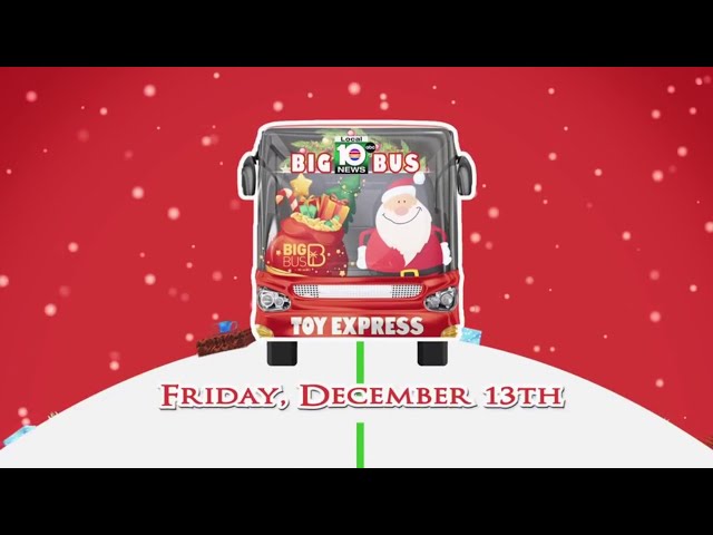 Local 10’s Big Bus Toy Express celebrates 11 years of holiday cheer