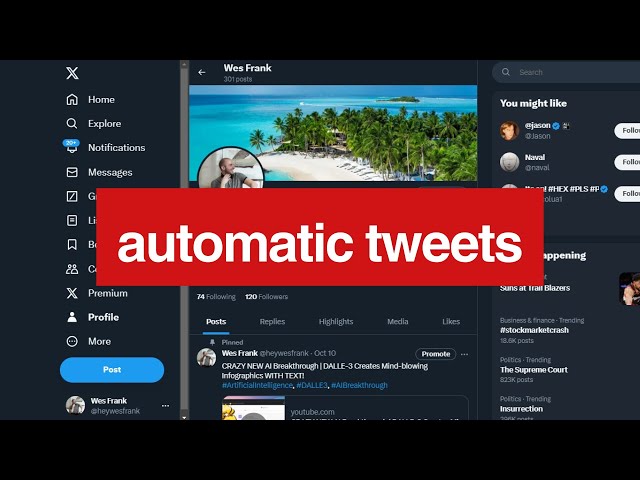 How to build a Twitter bot that Tweets for you