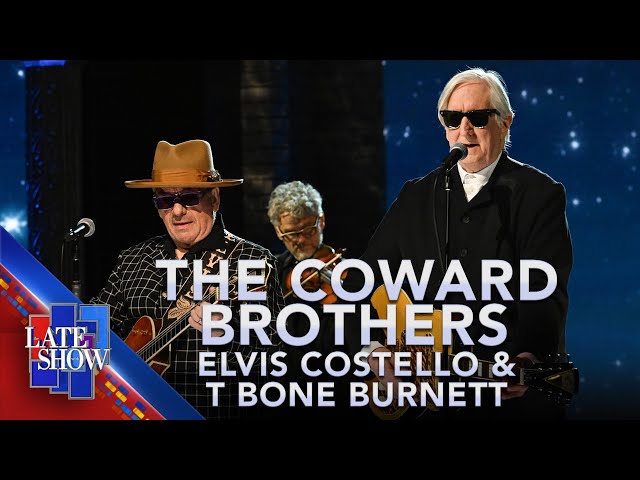 "Always" - The Coward Brothers (Elvis Costello & T Bone Burnett) - LIVE on The Late Show