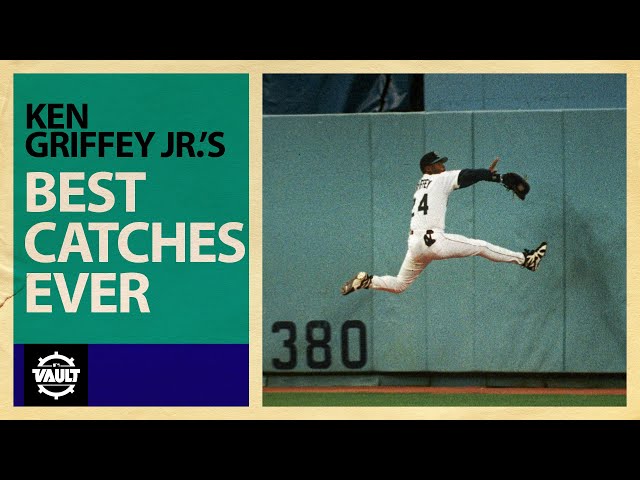 Ken Griffey Jr.'s MOST INSANE catches! The Kid was one of THE BEST outfielders EVER