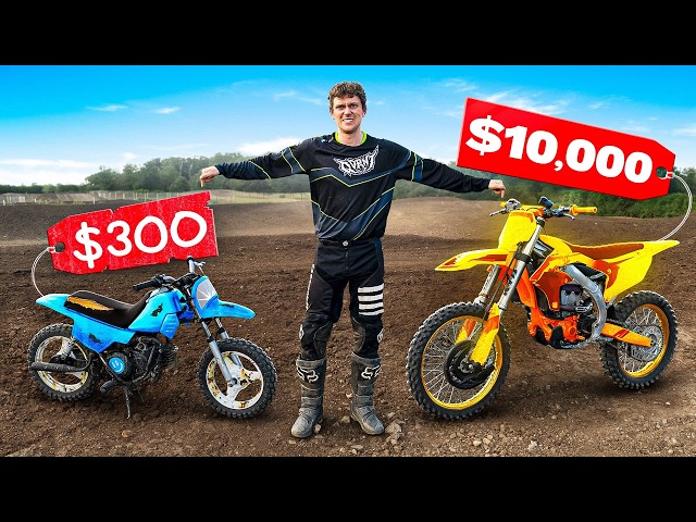 Racing Cheap vs Expensive Dirt Bikes!