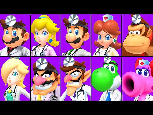 Mario Party Superstars - All Character Doctor Oufit