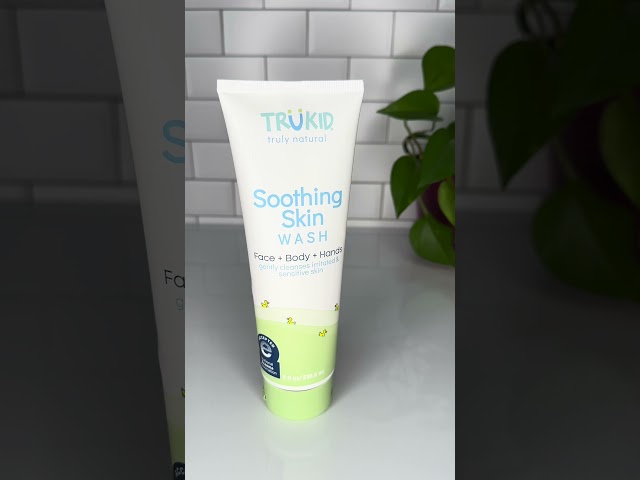 TruKid Soothing Skin Eczema Face & Body Wash – NEA-Accepted, Fragrance-Free, Natural Relief