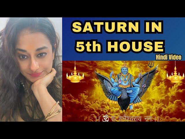 Saturn in 5th House-Late Marriage,Education,Wealth,Stock Market, Love life heartbreak 💔