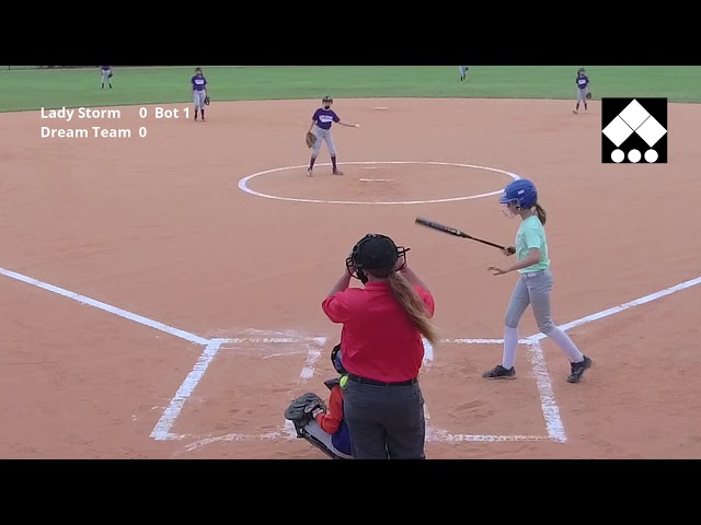 PBG Rec Softball Championship Game 10u - Dream Team at Lady Storm - March 10, 2021