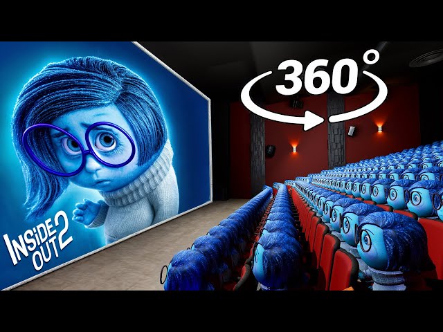 Inside Out 2 360° - CINEMA HALL | 4K VR 360 Video [ SADNESS EDITION ]