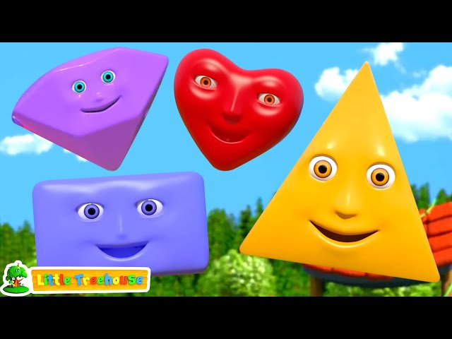 Learn Shapes with Fun Song + More Learning Baby Songs & Nursery Rhymes