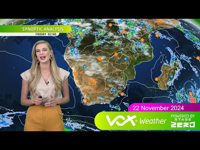 22 November 2024| Vox Weather Forecast powered by Stage Zero