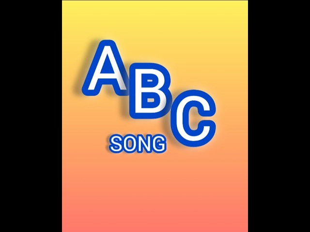 ABC Song #abcd #alphabet #shorts#educational