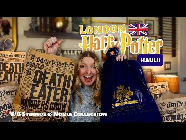 Harry Potter London Shopping HAUL | Warner Bros Tour & Noble Collection