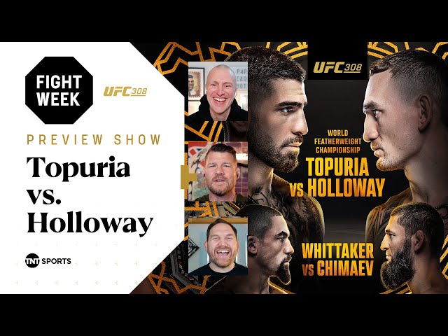 Ilia Topuria vs. Max Holloway #UFC308 Preview Show 🏆🇦🇪 Fight Week With Michael Bisping 😮‍💨