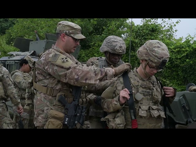 25th Transportation battalion live fire