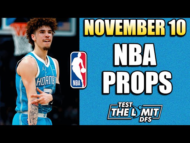 TOP 4 BEST NBA PLAYER PROP PICKS FOR PRIZEPICKS | SUNDAY 11/10/2024