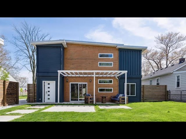 HOW TO BUILD 4 BEDROOM CONTAINER HOME WITH VAULTED CEILINGS