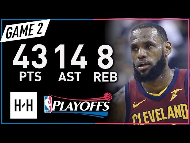 LeBron James EPIC Full Game 2 Highlights vs Raptors 2018 NBA Playoffs - 43 Pts, 14 Ast, MVP Mode!