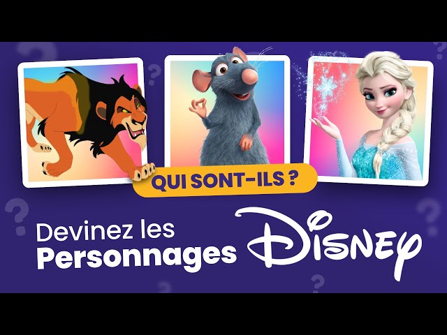 QUIZ Disney : Identifiez 80 Personnages Disney en moins de 5 secondes #1