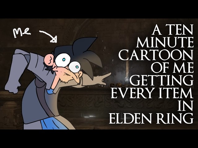 Getting ALL The Stuff in the base game  (Elden Ring Cartoon Parody)