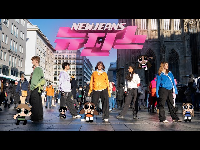 [K-POP IN PUBLIC VIENNA]  - NEWJEANS (뉴진스) - New Jeans  - Dance Cover + Karaoke Challenge [ONE TAKE]