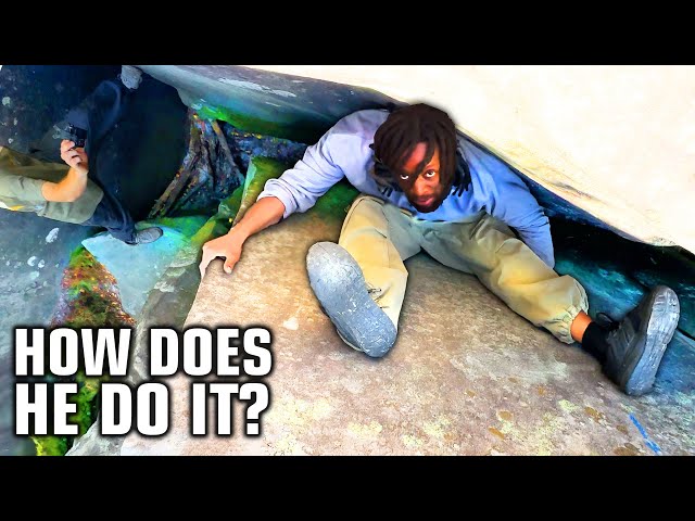 Parkour at Climbing Paradise Fontainebleau  🇫🇷