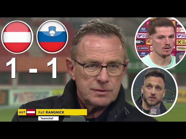 Ralf Rangnick Marcel Sabitzer Arnautovic Interview Nach Dem Österreich 1 vs 1 Slowenien 17/11/2024