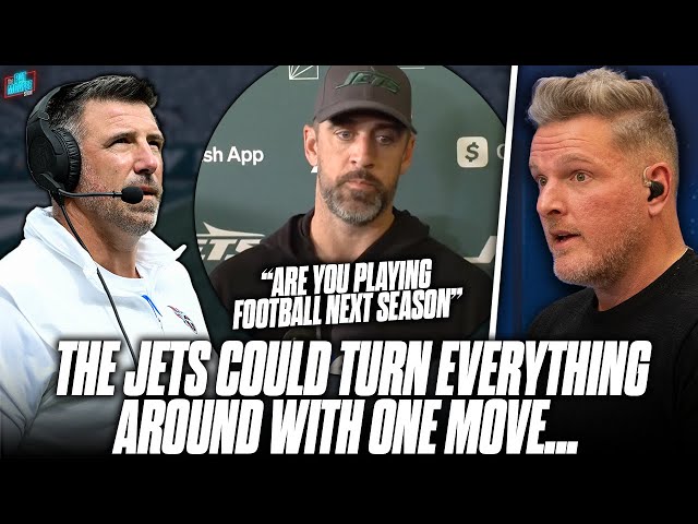 This Would Be The Jets Best Bet To Turn Things Around FAST | Pat McAfee Show