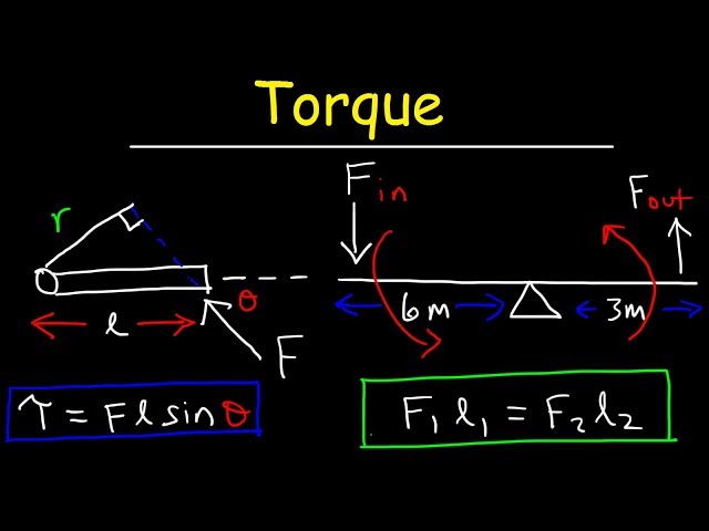 Torque, Basic Introduction, Lever Arm, Moment of Force, Simple Machines & Mechanical Advantage