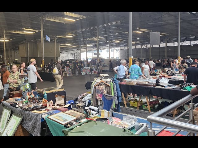 Joburg's Rosebank Sunday craft fair and flea market with food trucks and fashion