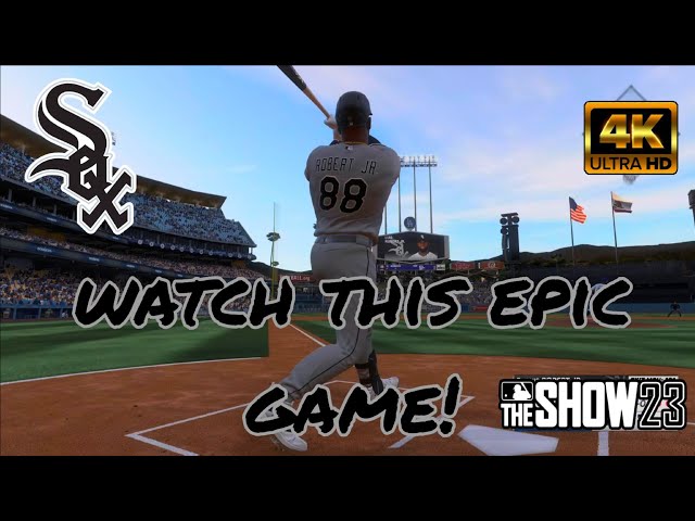 Chicago White Sox vs Los Angeles Dodgers! MLB the Show 23! PS5! 4K!